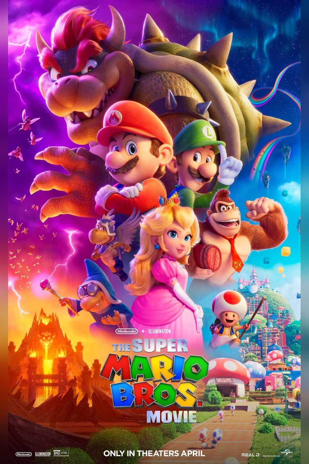 Mario Movie poster February 2023